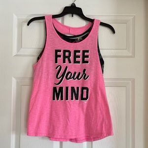 Justice Active Tank Top with Built in Bra